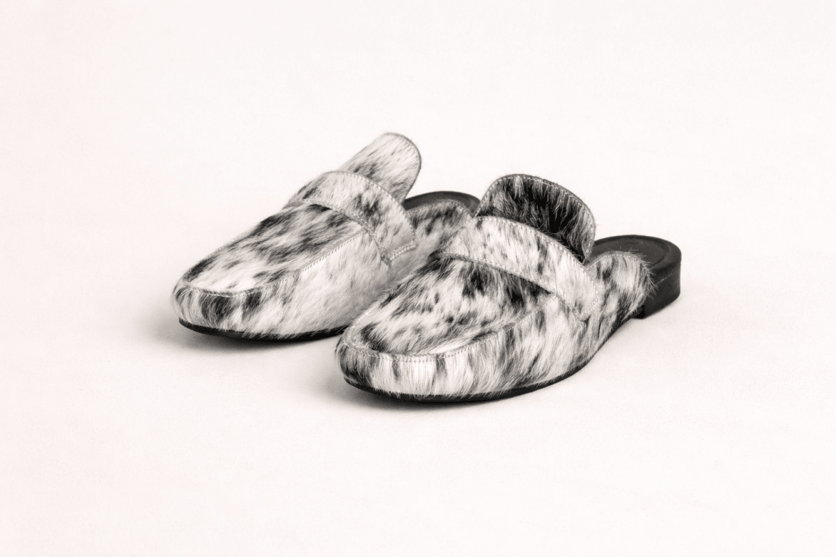 Cleo Hair on Hide Mule - PREORDER - Stiefeld Boots