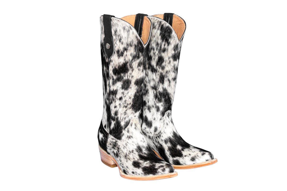 Dakota Tall Cowhide Boots - Pointy Toe - Size 7.5 US - Stiefeld Boots