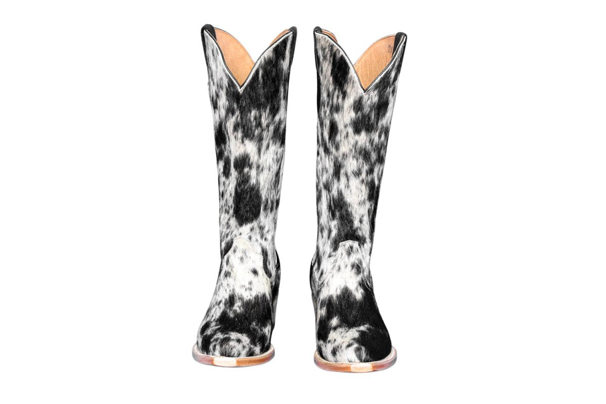 Dakota Tall Cowhide Boots - Pointy Toe - Size 7.5 US - Stiefeld Boots