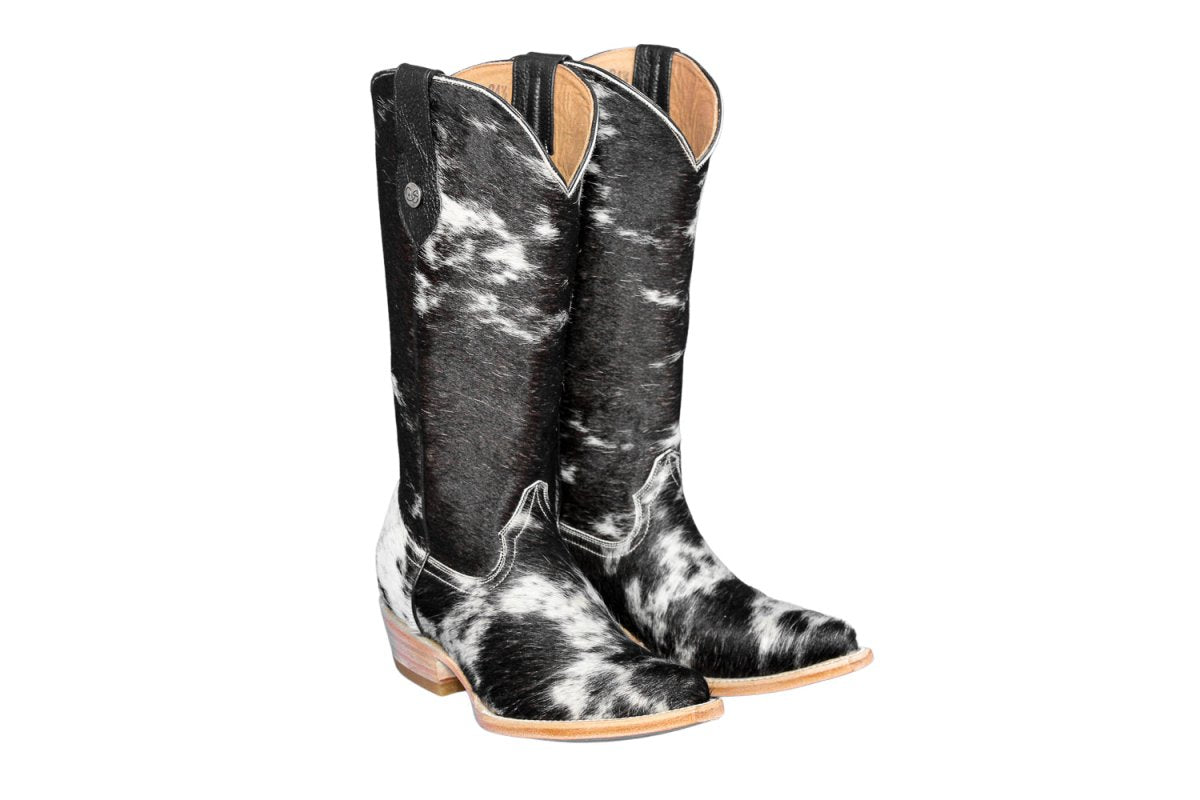 Dakota Tall Cowhide Boots - Pointy Toe - Size 7.5 US - Stiefeld Boots