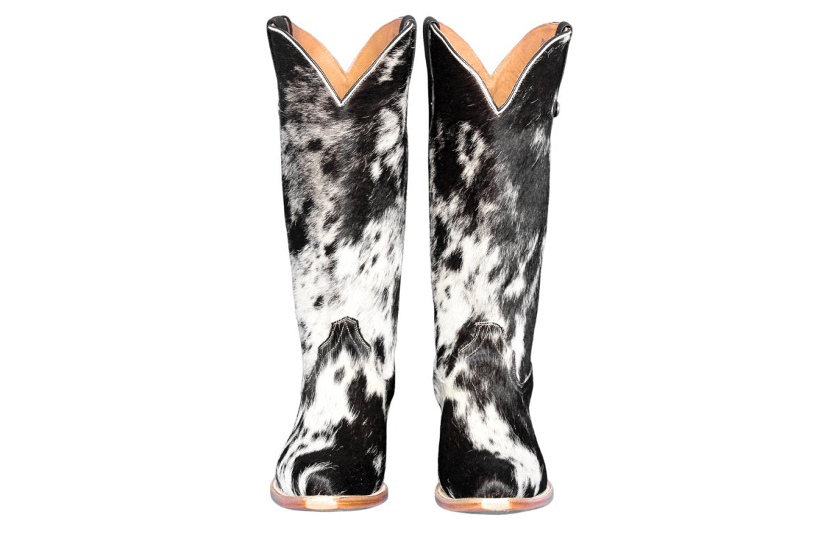 Dakota Tall Cowhide Boots - Pointy Toe - Size 9.5 US - Stiefeld Boots