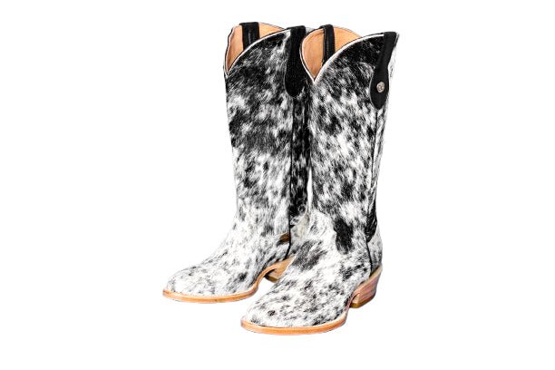 Dakota Tall Cowhide Boots - Round Toe - Size 7.5 US - Stiefeld Boots