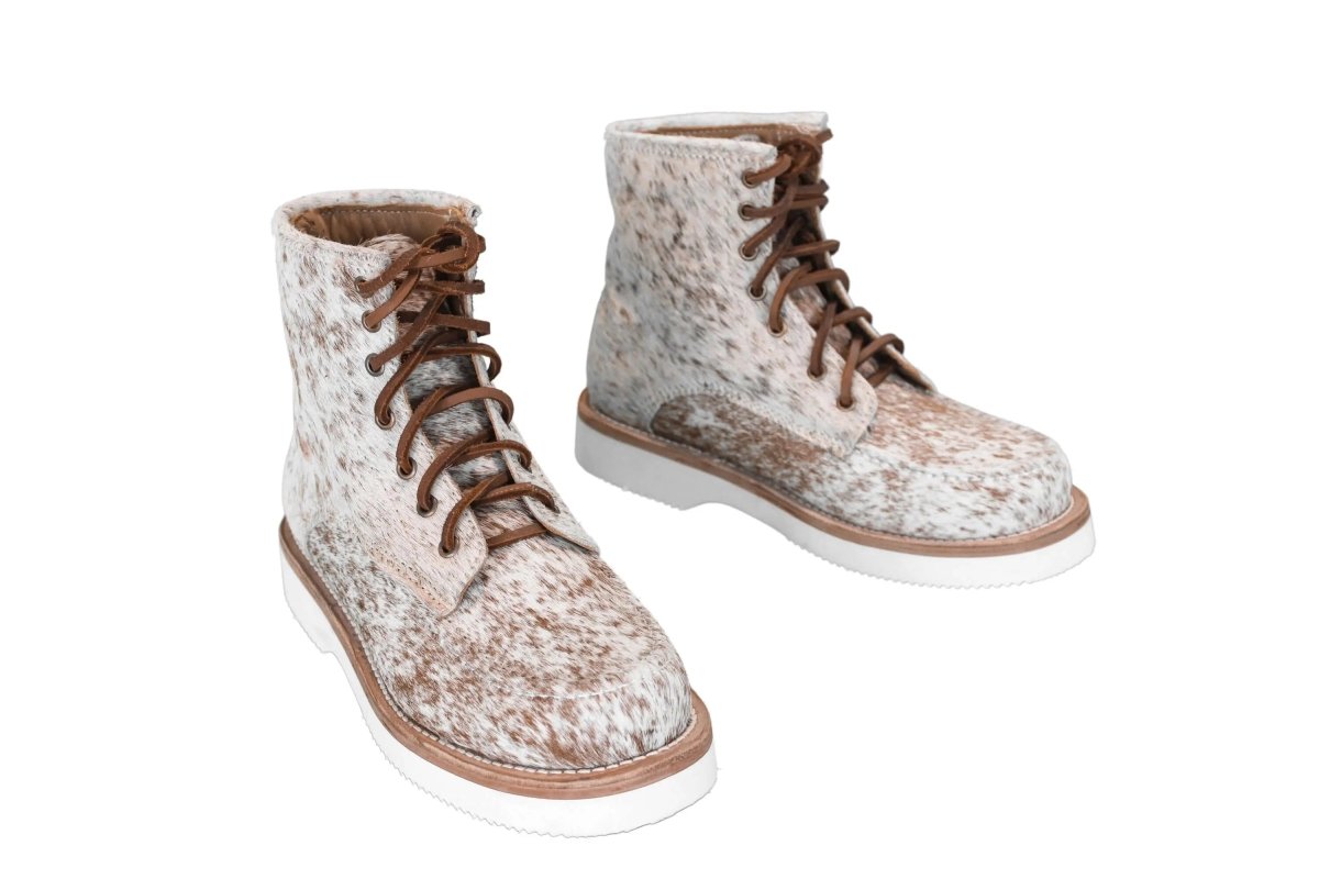 Dustin Moc Toe Laces Boots - Square Toe - Stiefeld Boots