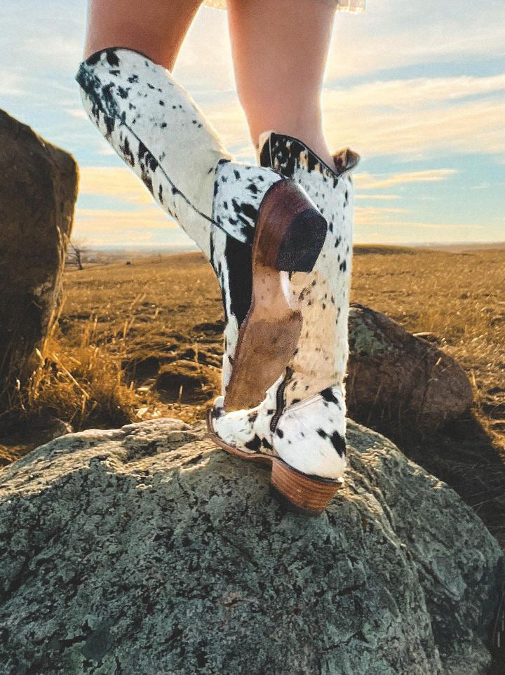 Cowhide boots online