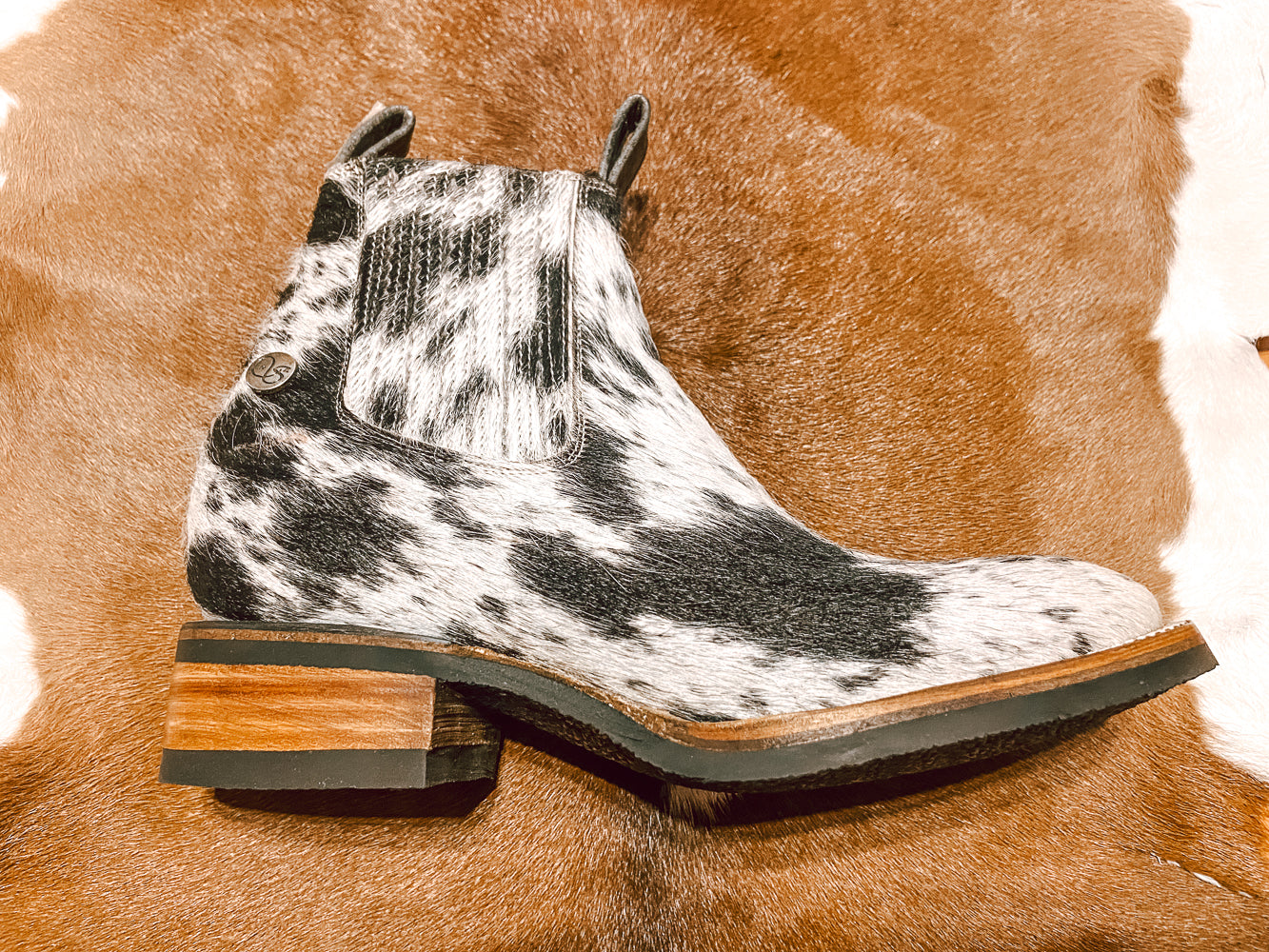 premium cowhide upper aurora city sole boots