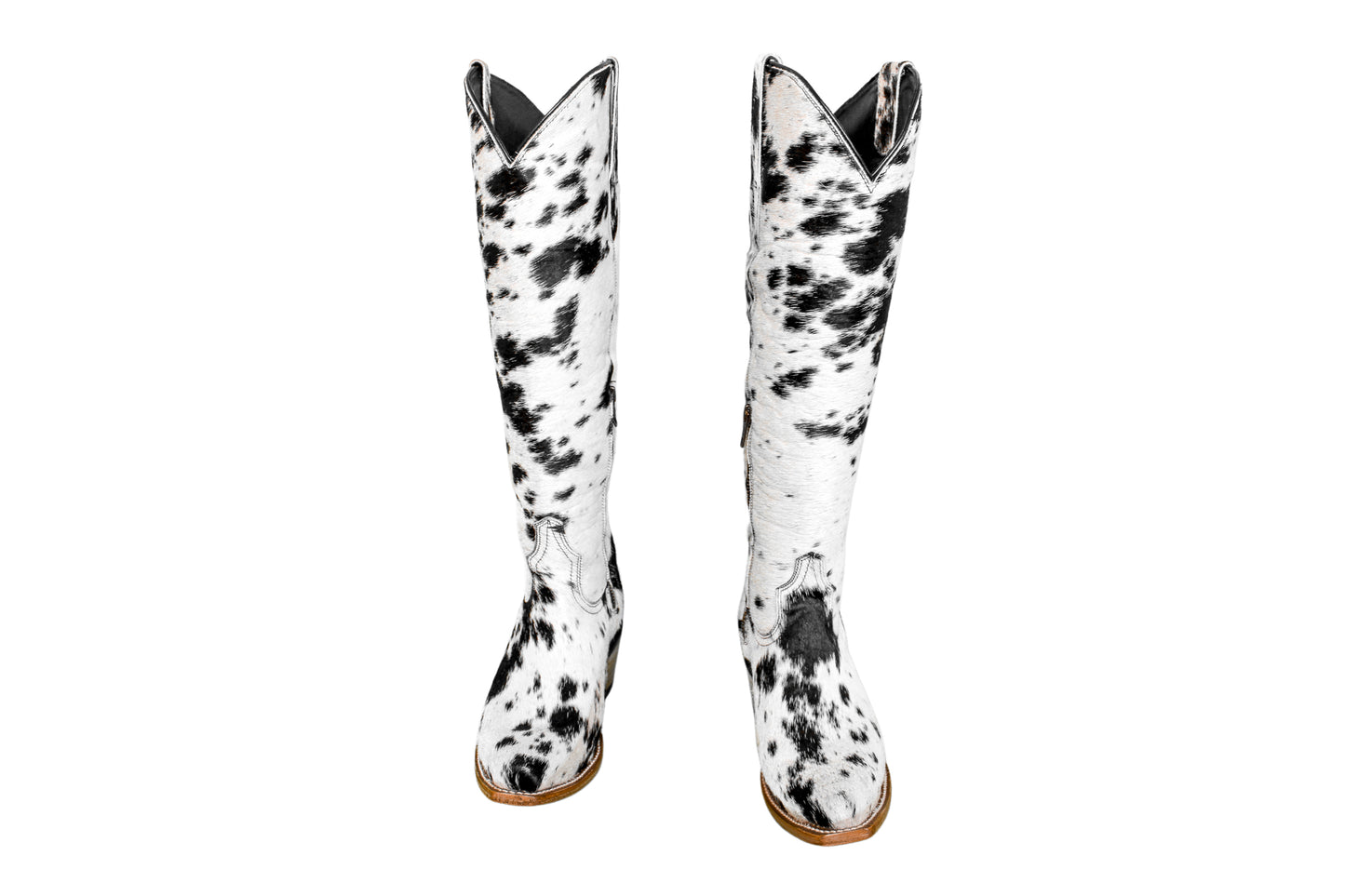 The Lorraine Boots - PREORDER - Black & White (OPEN)