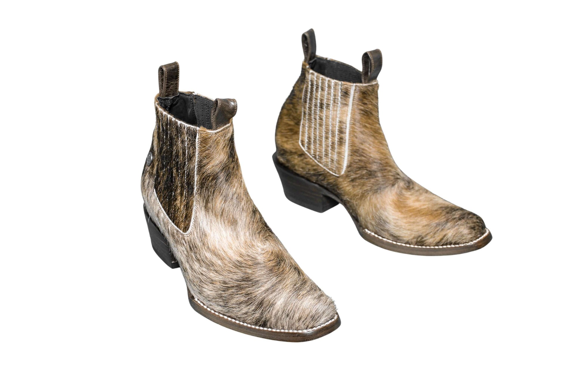 Aurora Hair-on-Hide Ankle Boot Collection | Unique Handcrafted Western Boots