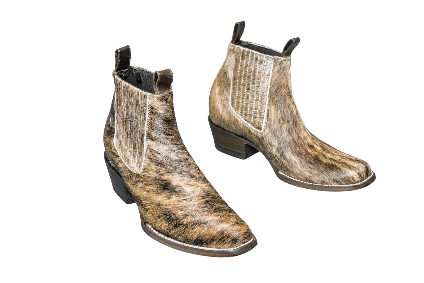 Aurora Hair-on-Hide Ankle Boot Collection | Unique Handcrafted Western Boots