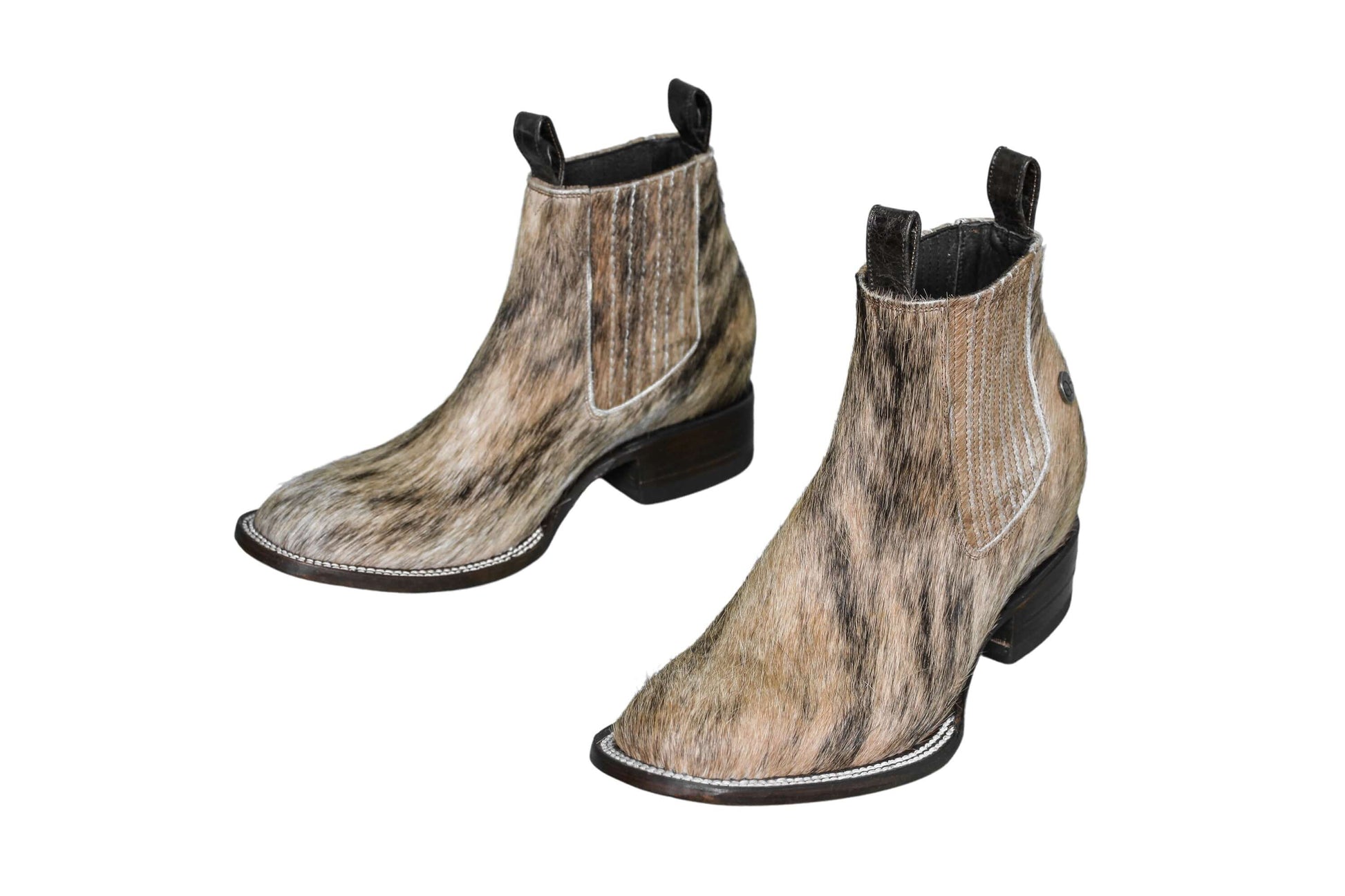 Aurora Hair-on-Hide Ankle Boot Collection | Unique Handcrafted Western Boots