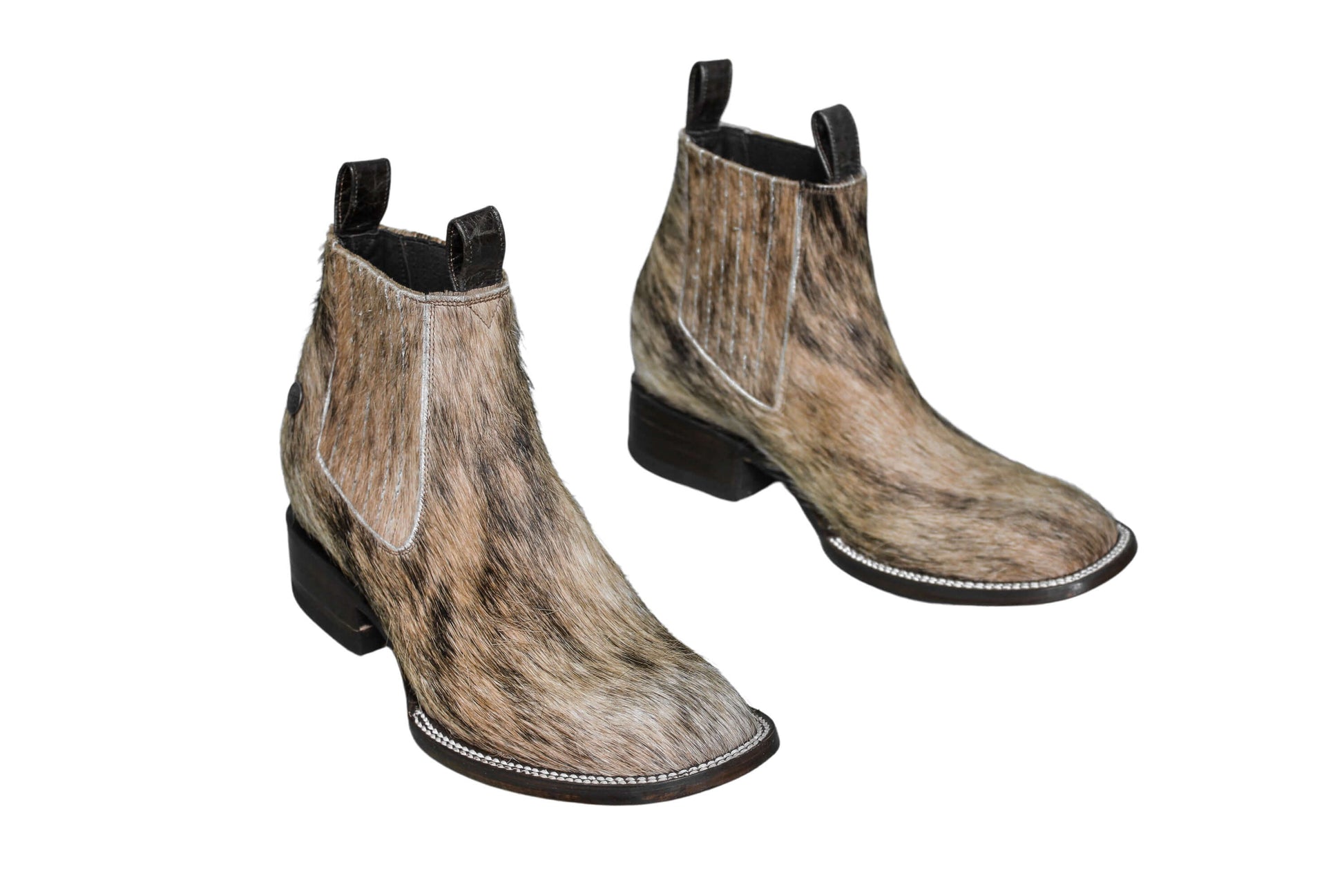 Aurora Hair-on-Hide Ankle Boot Collection | Unique Handcrafted Western Boots