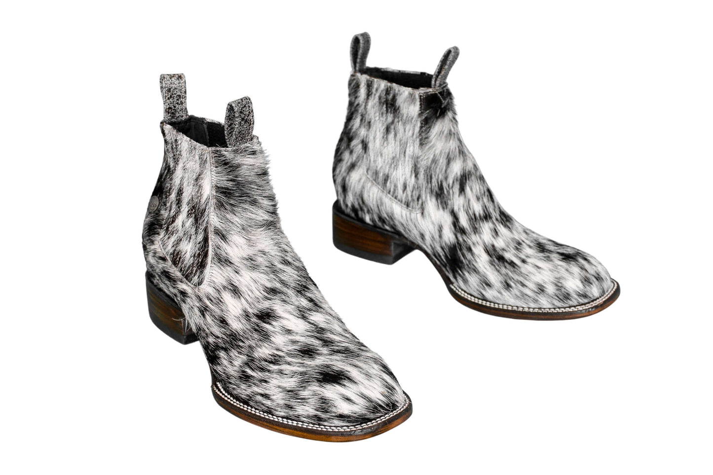 Aurora Hair-on-Hide Ankle Boot Collection | Unique Handcrafted Western Boots