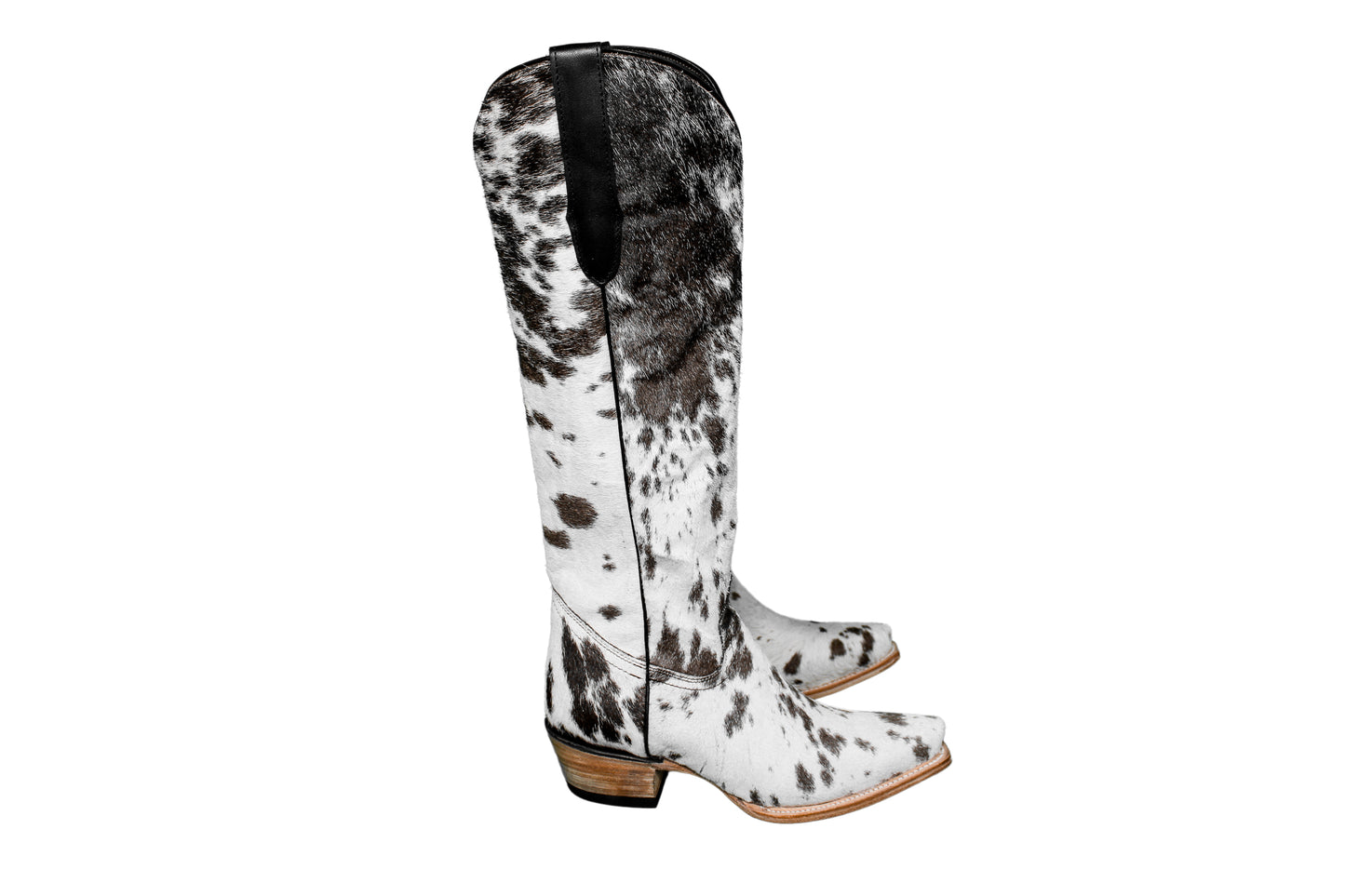 The Lorraine Boots - PREORDER - Tricolor Brown & White (CLOSED)