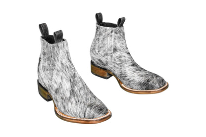 Aurora Hair-on-Hide Ankle Boot Collection | Unique Handcrafted Western Boots