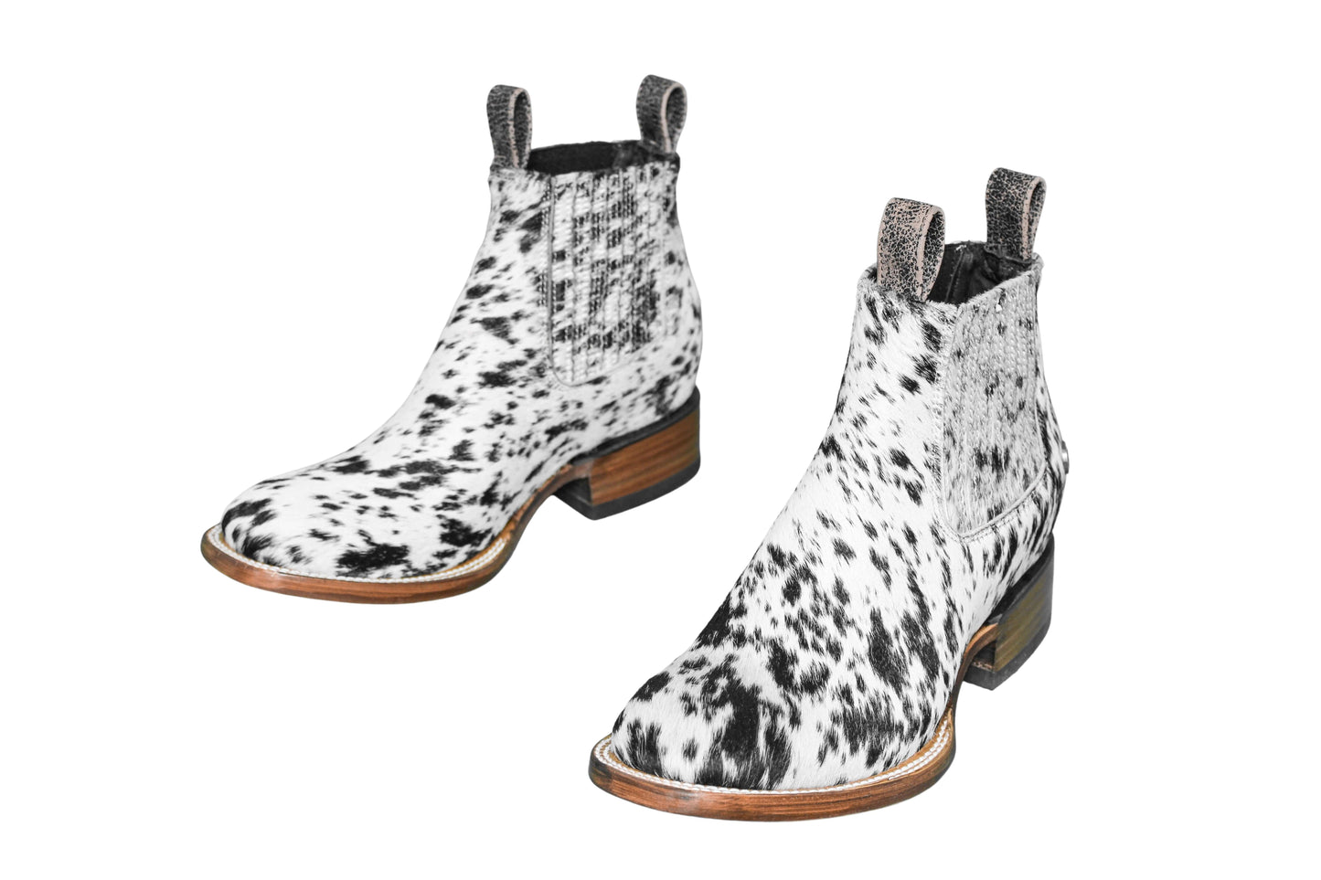 Aurora Hair-on-Hide Ankle Boot Collection | Unique Handcrafted Western Boots