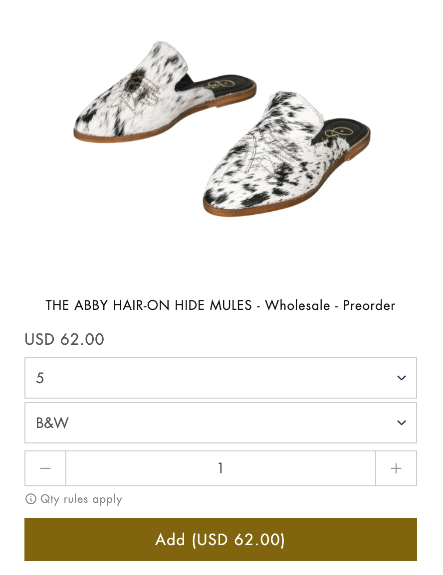 add wholesale products on your cart