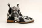 Aurora City Sole Cowhide Ankle Boots – Square Toe - Stiefeld Boots