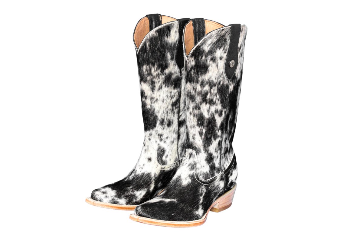 Dakota Tall Cowhide Boots - Pointy Toe - Size 7.5 US - Stiefeld Boots