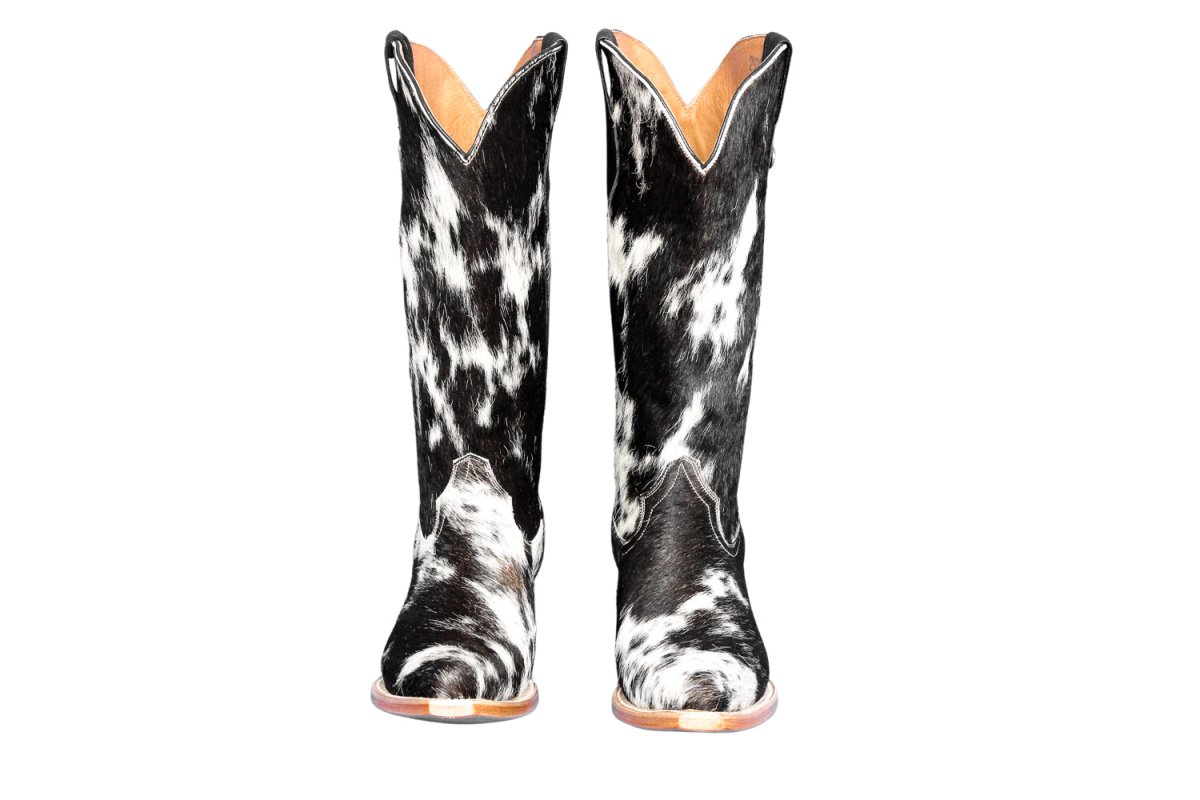 Dakota Tall Cowhide Boots - Pointy Toe - Size 8.5 US - Stiefeld Boots