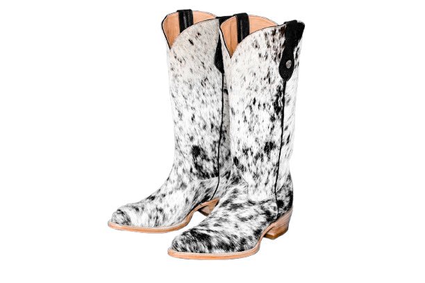 Dakota Tall Cowhide Boots - Round Toe - Size 9.5 US - Stiefeld Boots