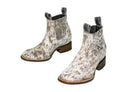 Aurora Cowhide Boots – Size 7 – Handmade Western Boots for Women