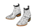 Aurora Cowhide Boots – Size 8 – Handmade Western Boots for Women
