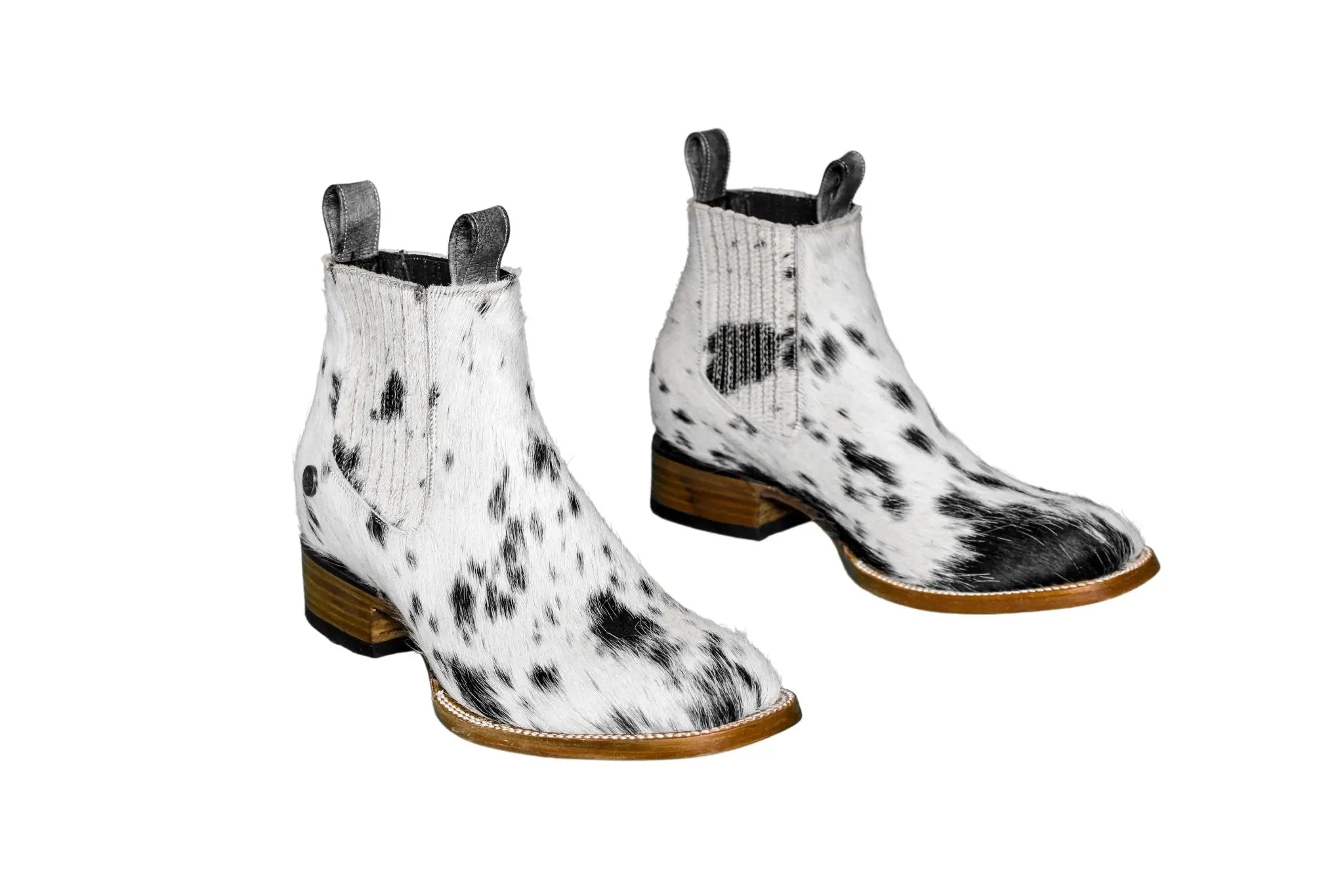 Aurora Cowhide Boots – Size 10.5 – Handmade Western Boots for Women