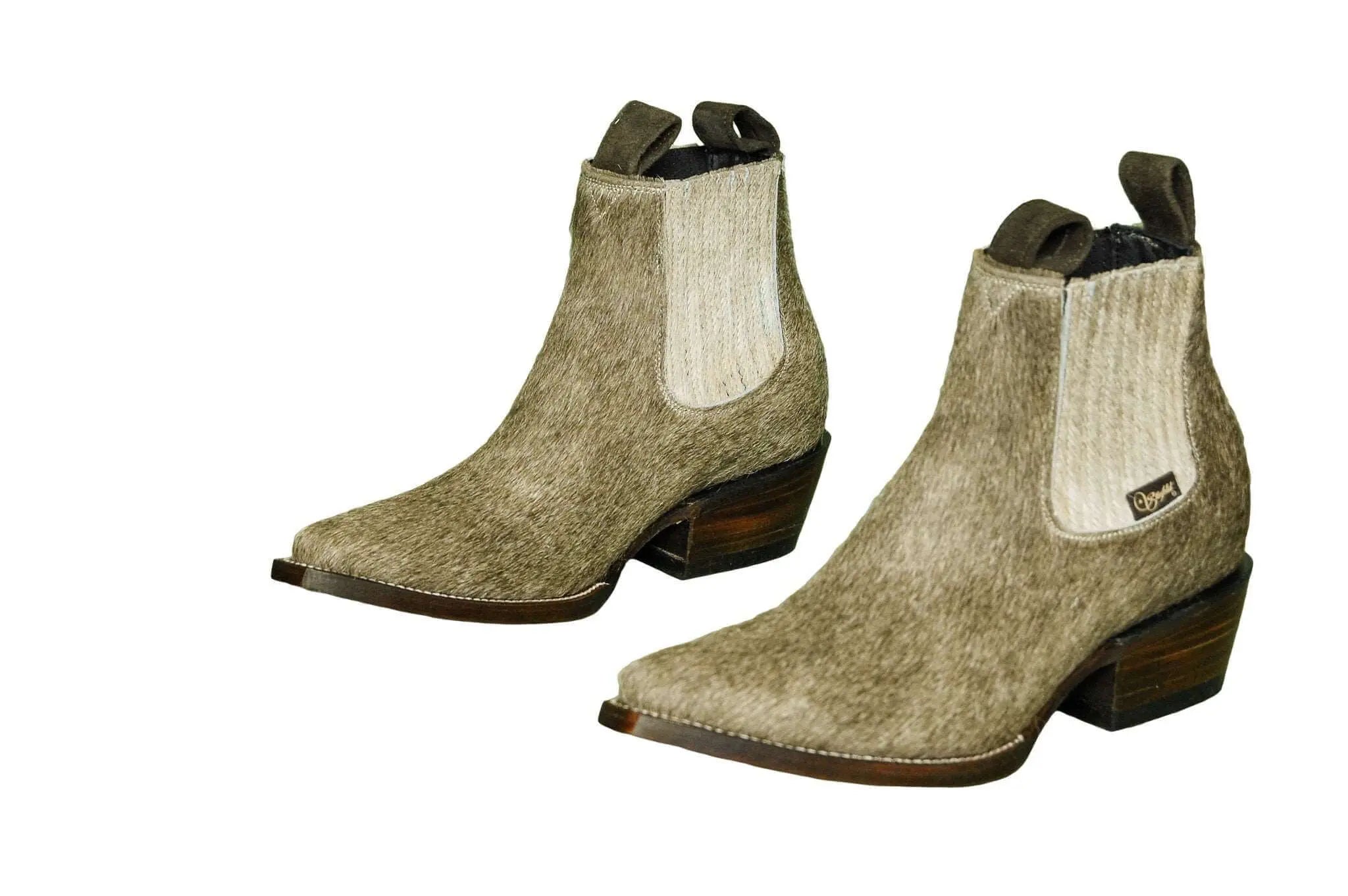 Aurora Cowhide Boots – Size 6.5 – Handmade Western Boots for Women