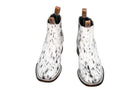 Aurora Cowhide Boots – Size 8.5 – Handmade Western Boots for Women