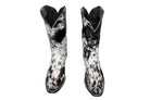 Carmen Tall Cowhide Boots – Hair-on Hide – Size 9 – Handmade Western Boots for Women
