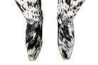 The Lorraine Knee - High Cowhide Boots – Hair - on Hide – Size 7 US - Stiefeld Boots