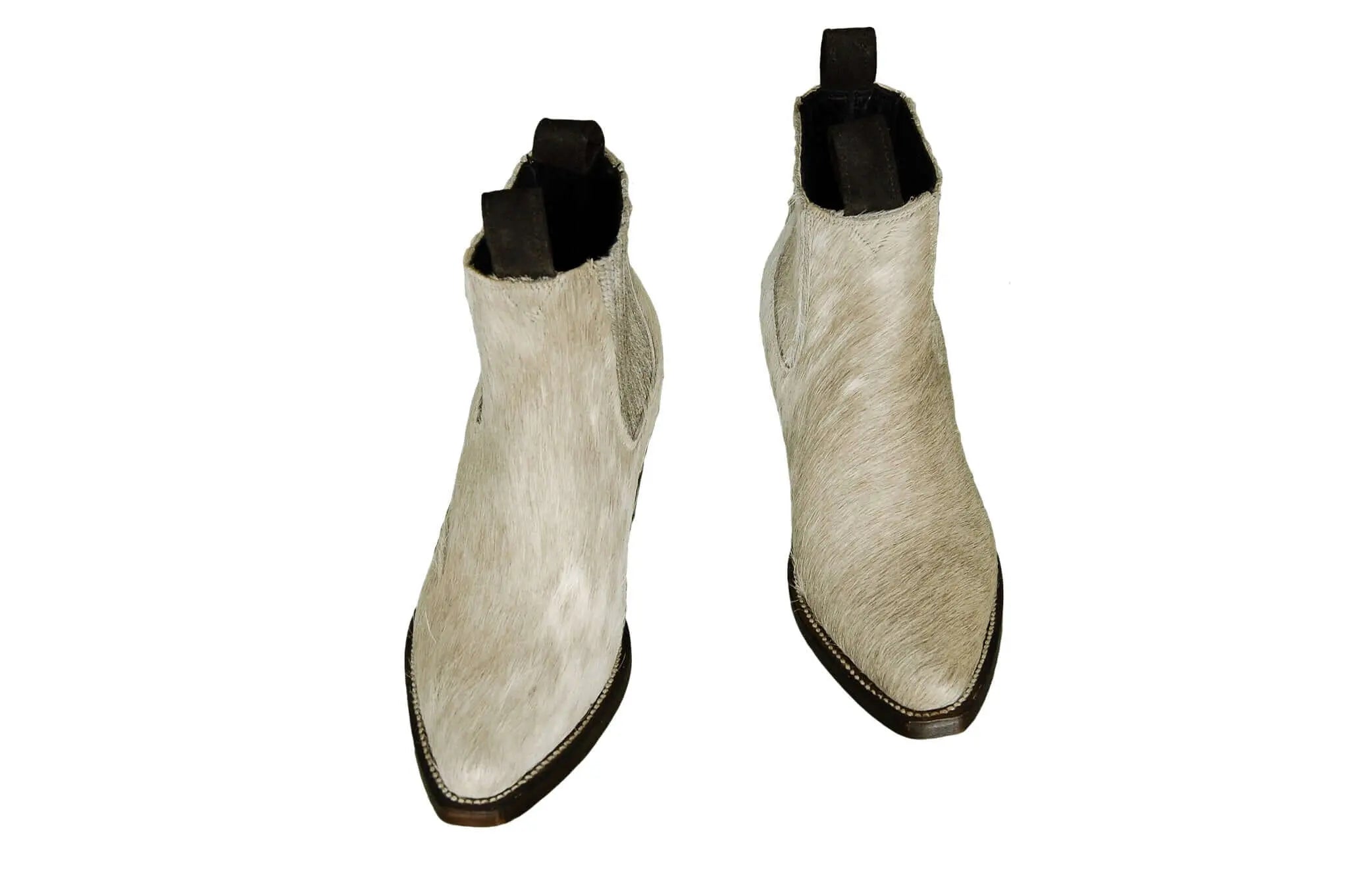 Aurora Cowhide Boots – Size 6.5 – Handmade Western Boots for Women