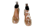Aurora Cowhide Boots – Size 7 – Handmade Western Boots for Women