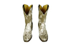 Carmen Tall Cowhide Boots – Hair-on Hide – Size 6.5 – Handmade Western Boots for Women